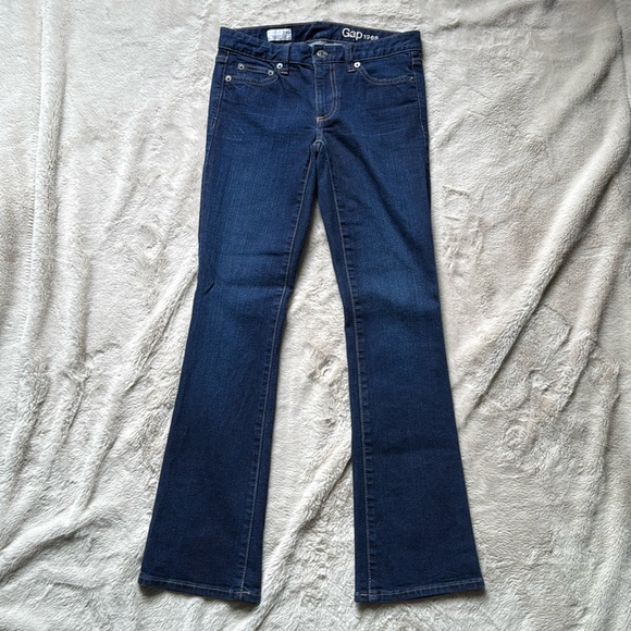 GAP Women's Perfect Boot Blue Jeans - Picture 1 of 8